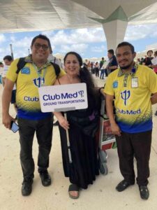 2024 Cancun Club Med Transport GOs with Marsha
