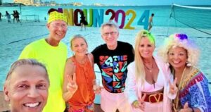 2024 Cancun XGOs Donna, Angie & others on the beach
