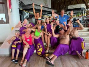 2024 Cancun XGOs in purple pareos
