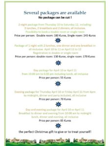 2025 Opio Accommodation Packages
